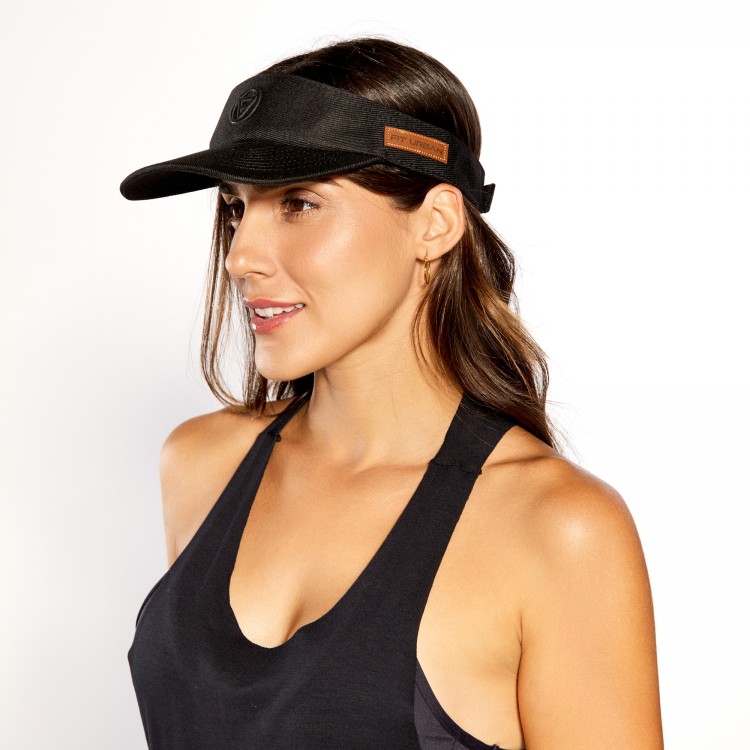 Viseira Feminina Fit Urban Preta