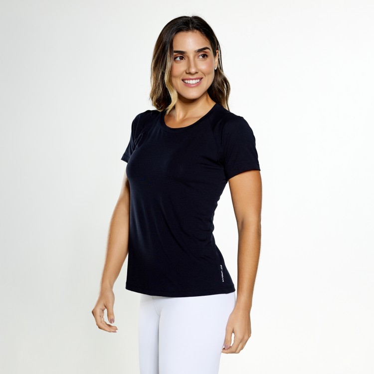 Blusa Fitness Liberty Preta