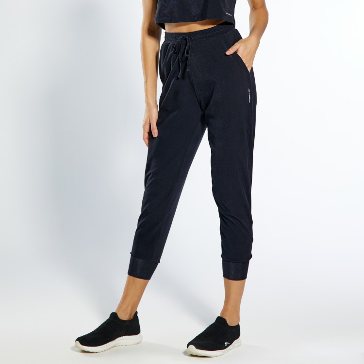 Calça Jogger Impulso Atoalhada Preta