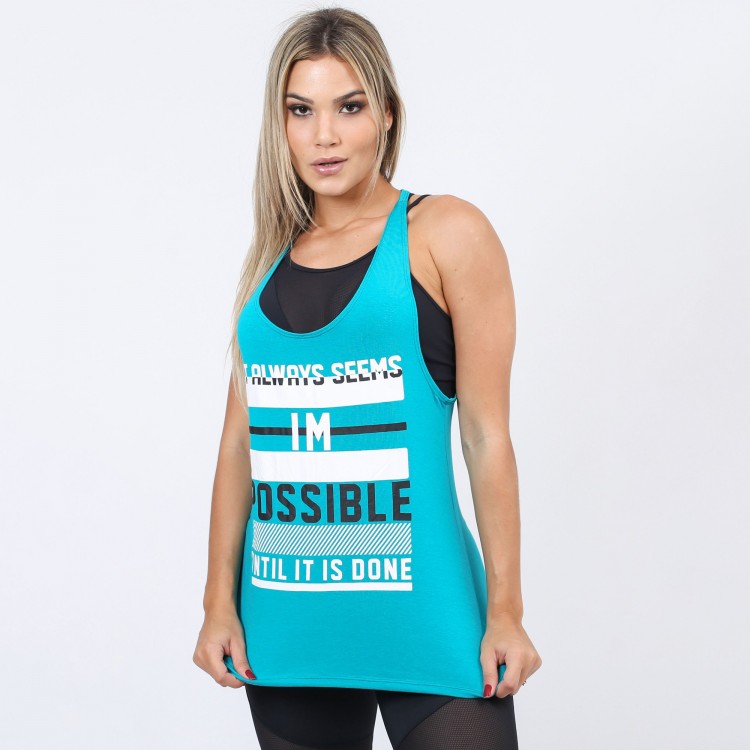 Camiseta Fitness It Always Possible
