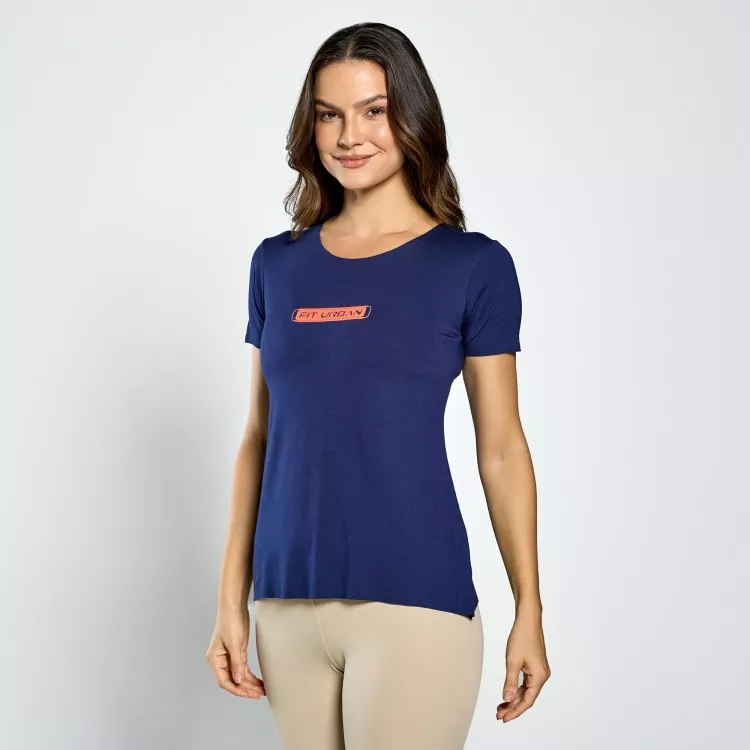 Blusa Fitness Comfort Marinho