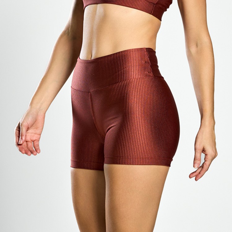 Short Canelado Glow Café