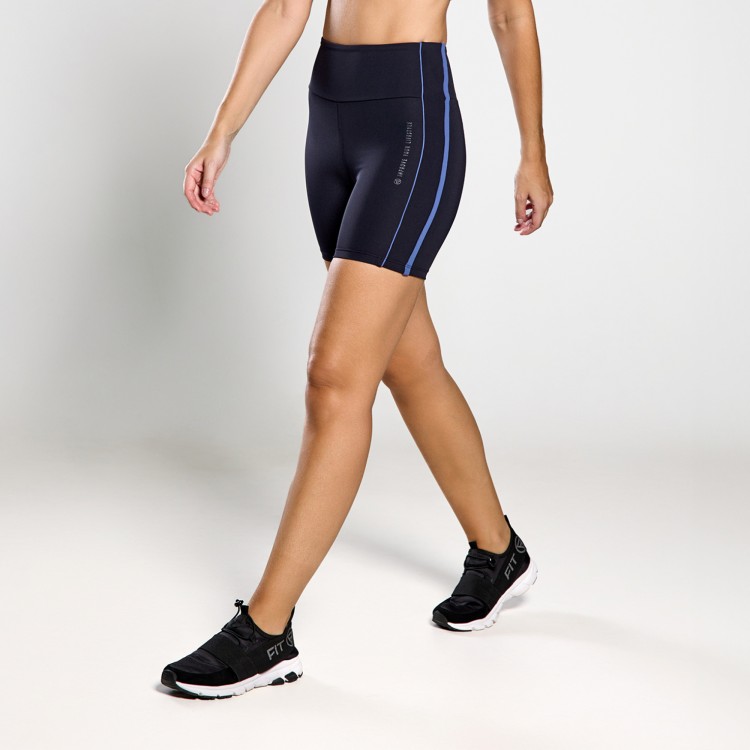 Short Fitness Poliamida Frescor Preto