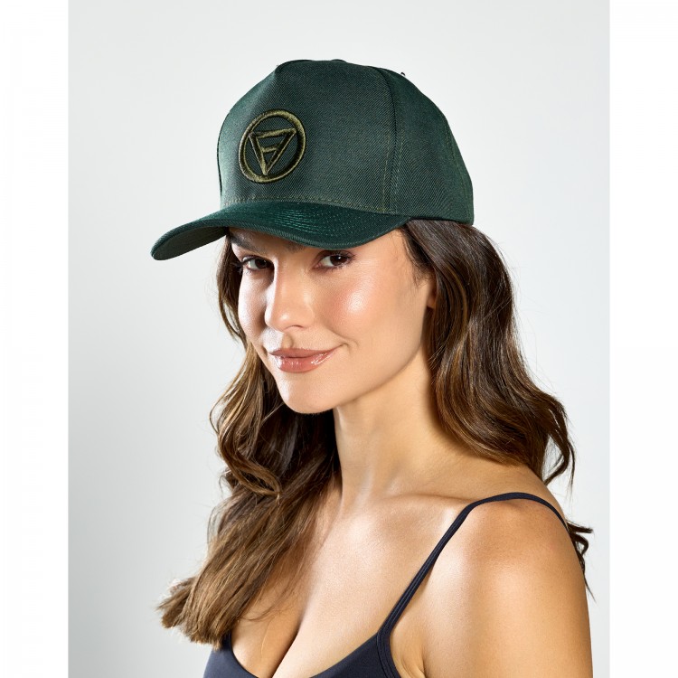 Boné Poliéster Verde Musgo