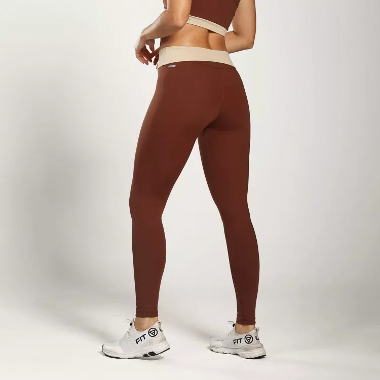 Calça Legging Poliamida Intense Café