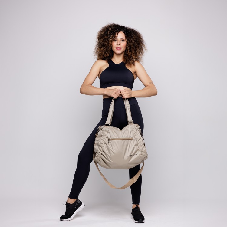 Bolsa Fitness Navy Nude