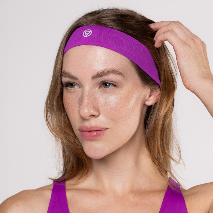 Faixa de Cabelo Violeta