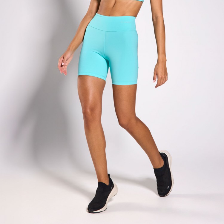 Short Fitness Poliamida Azul
