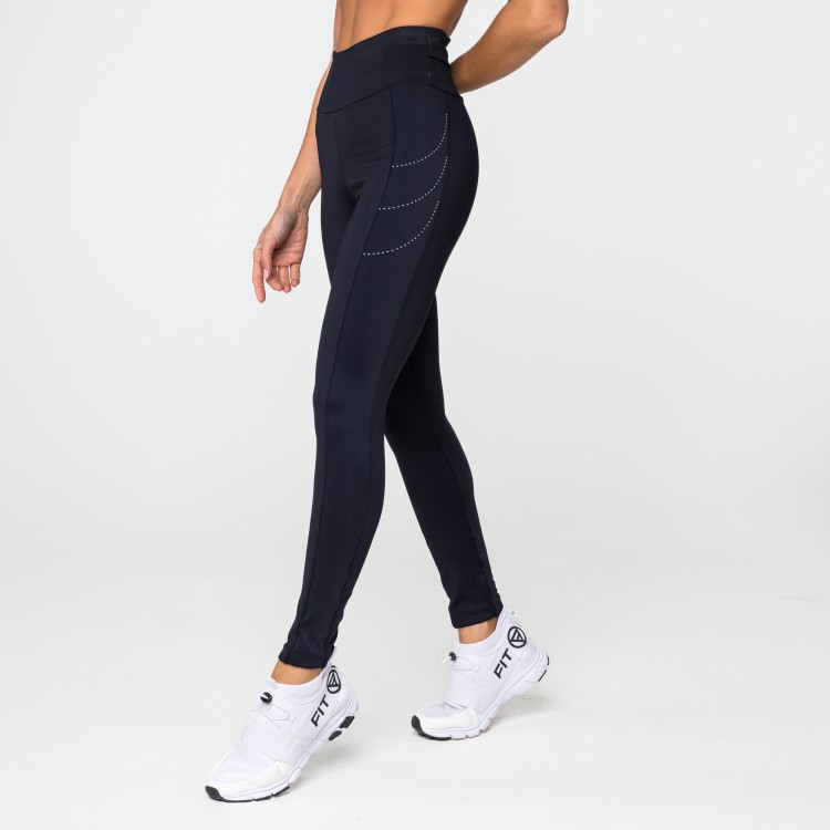 Calça Legging Poliamida Reflect com Bolso