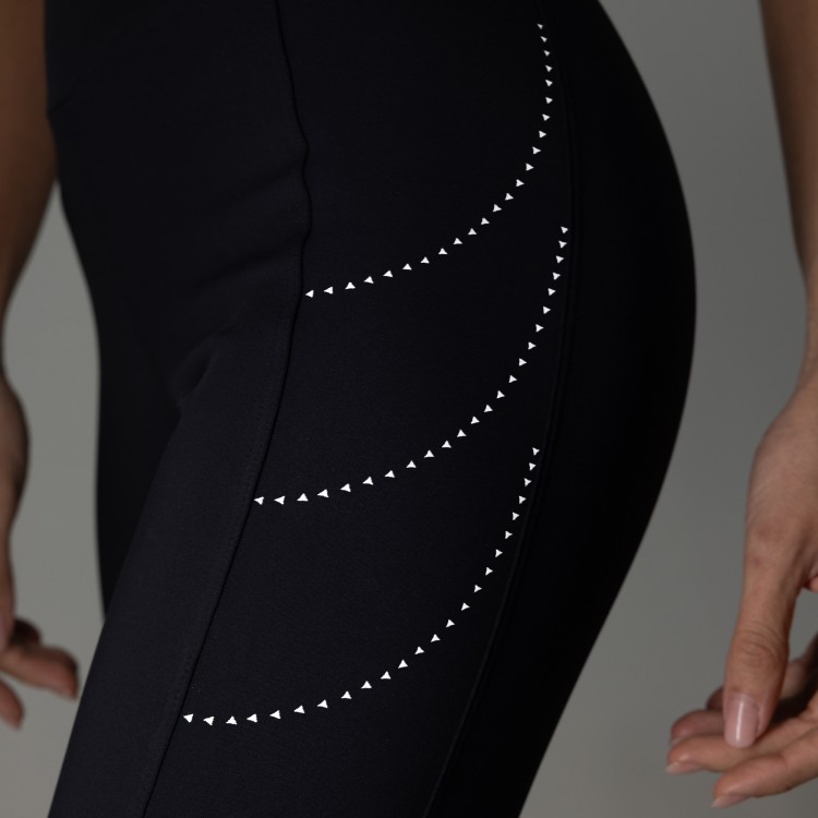 Calça Legging Poliamida Reflect com Bolso