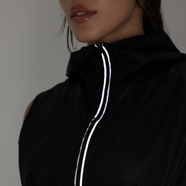 Colete Parka Nylon Reflect
