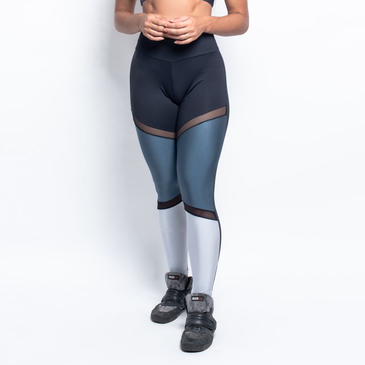 Calça Legging Poliamida Galaxia e tela
