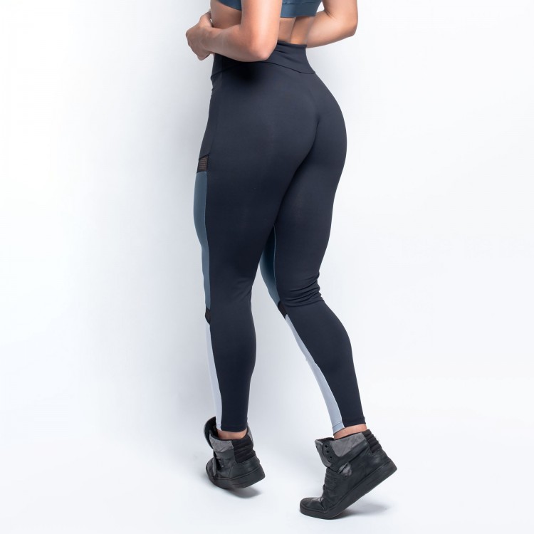 Calça Legging Poliamida Galaxia e tela