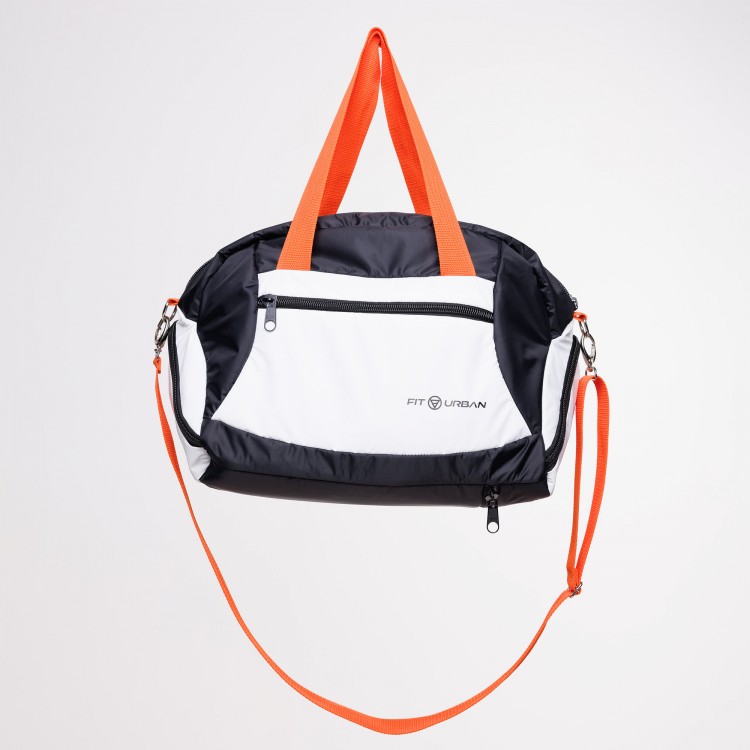 Bolsa Fitness Urban Fashion Branca