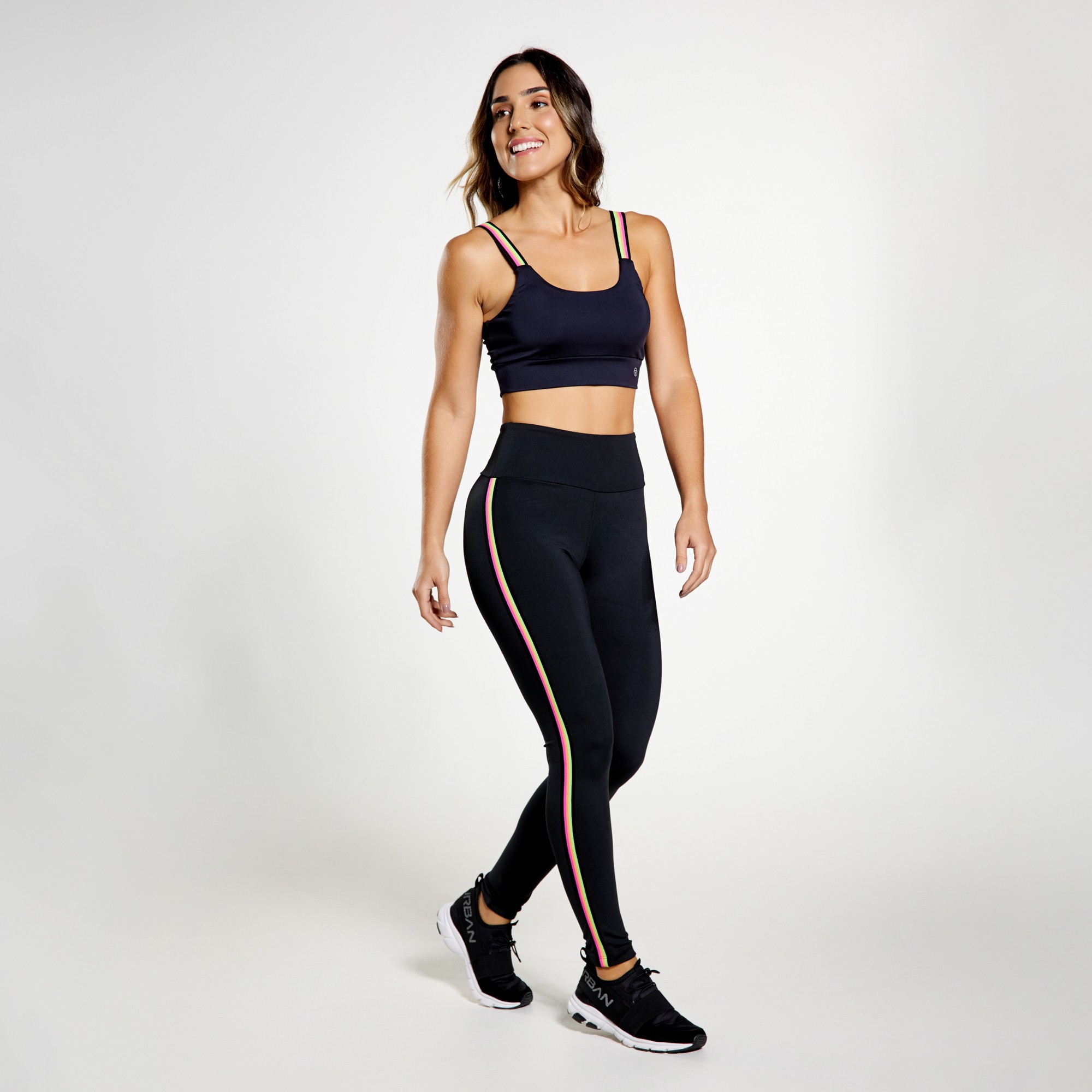 Legging transparente na best sale lateral