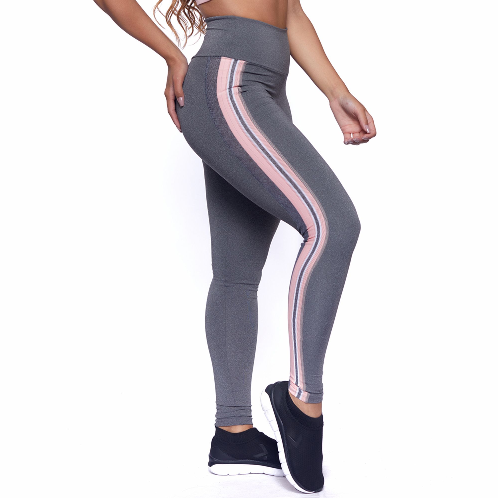 calça legging mescla