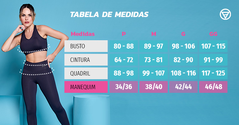 Tabela de medidas