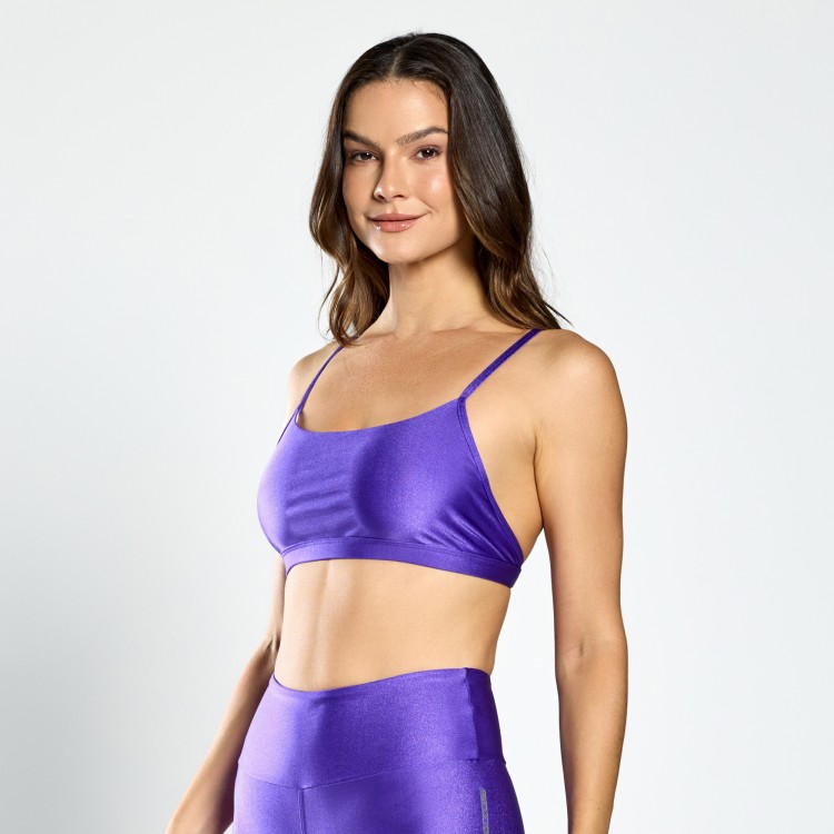 Top Glow Roxo