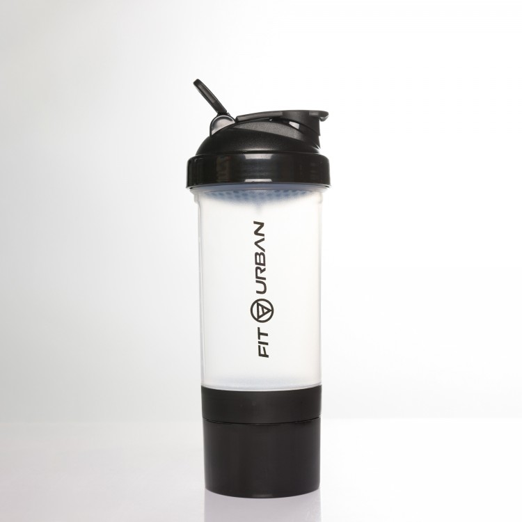 Coqueteleira Trio Plus 600ml Transparente